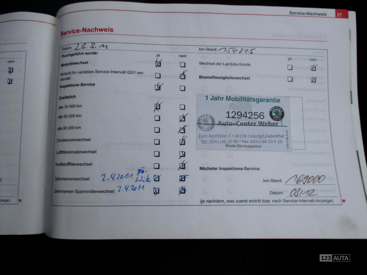 Škoda Fabia Praktik, 2005 - pohled č. 25