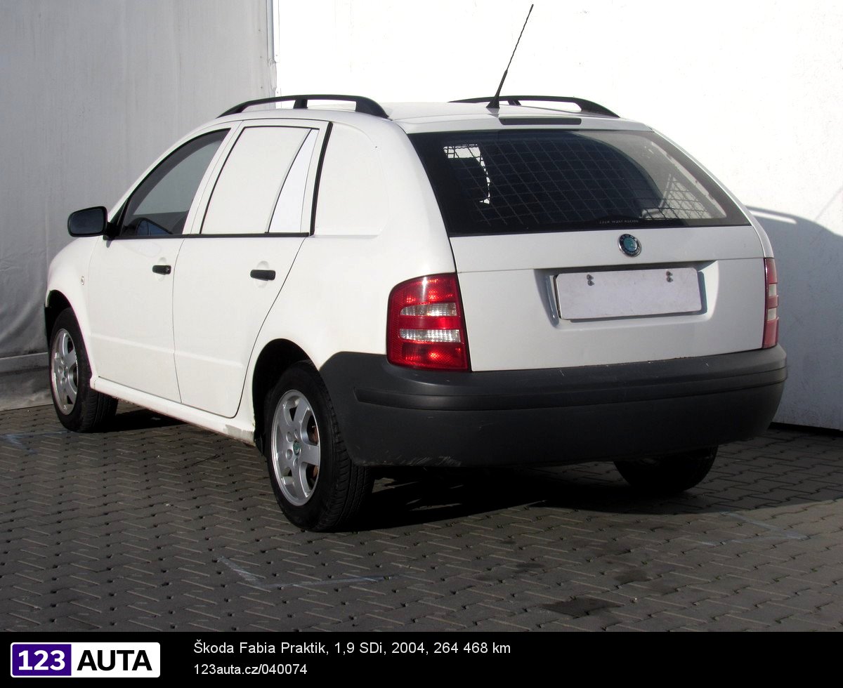 Škoda Fabia Praktik, 2004 - pohled č. 7