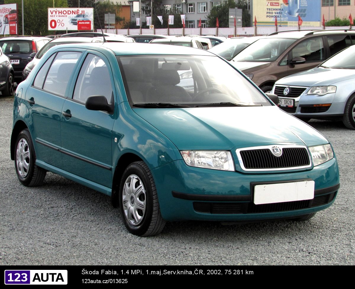 Škoda Fabia, 2002 - celkový pohled
