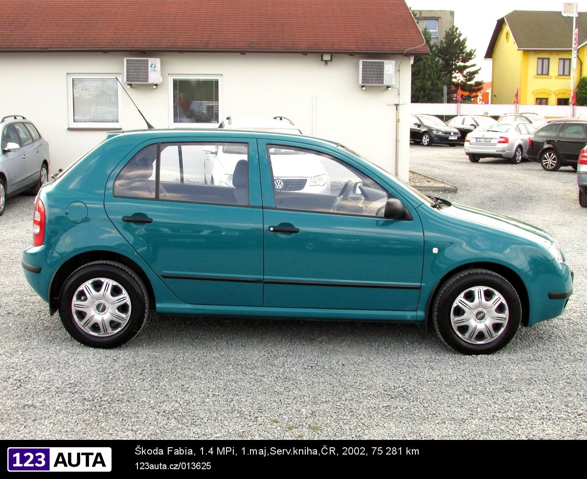 Škoda Fabia, 2002 - pohled č. 4