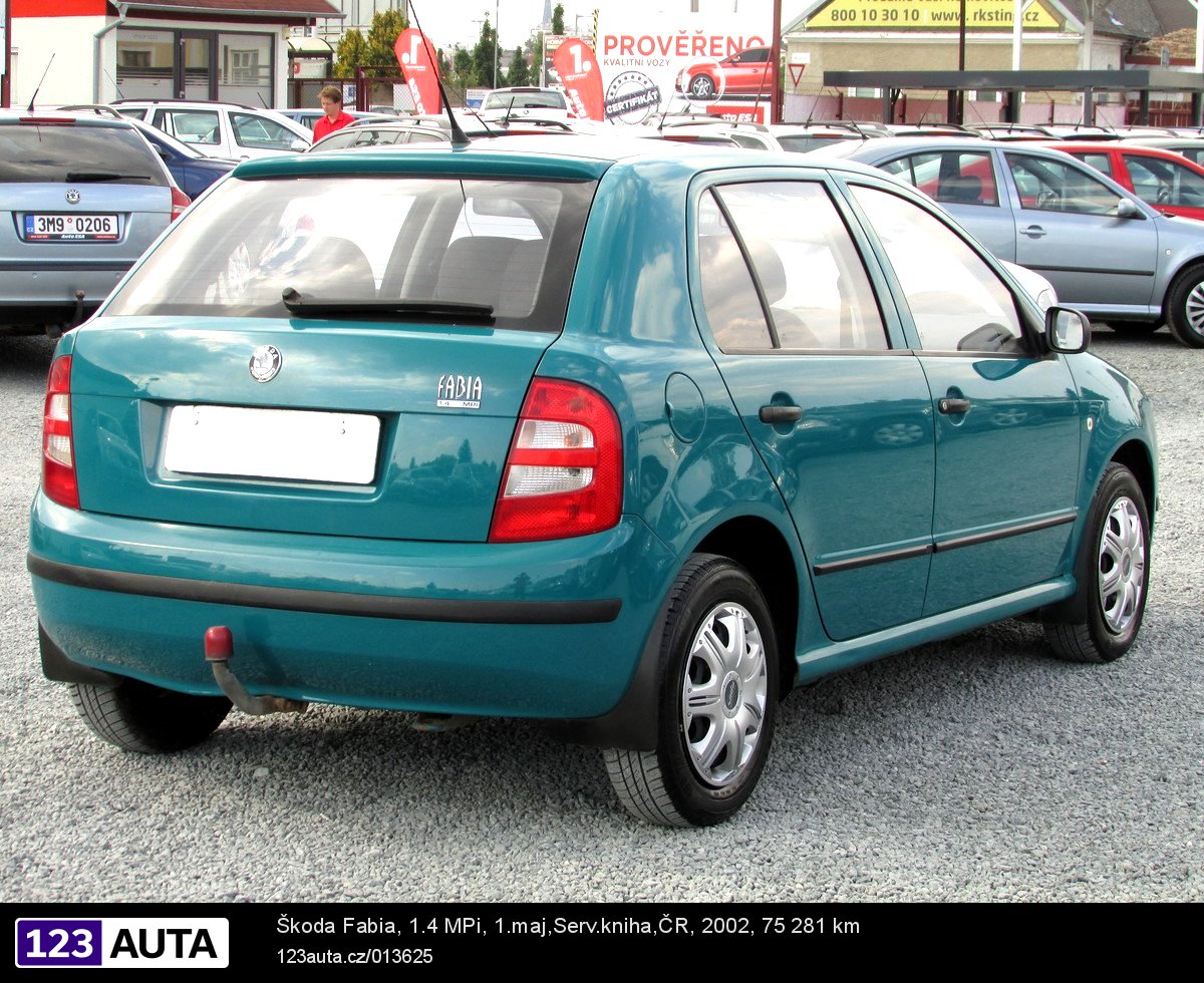 Škoda Fabia, 2002 - pohled č. 5