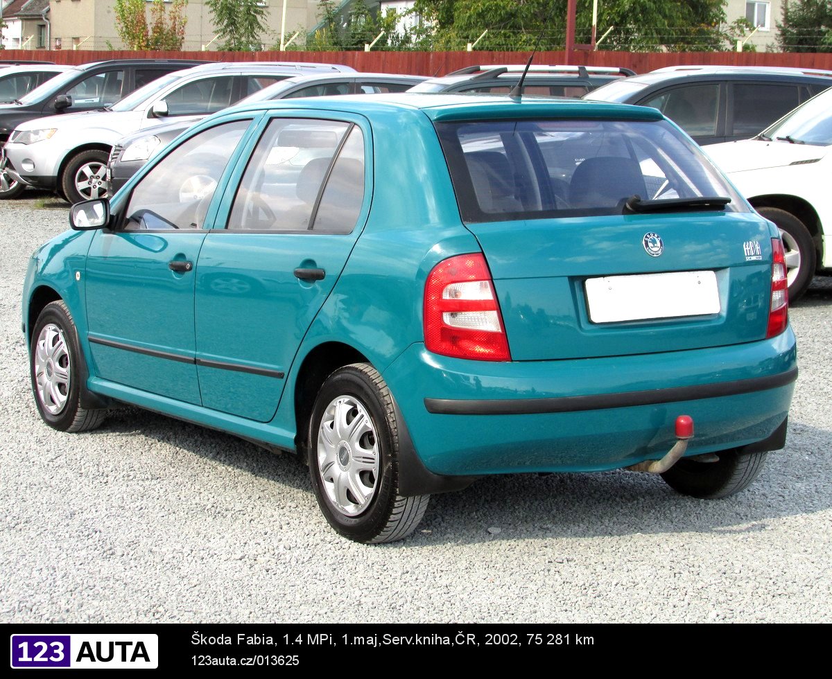 Škoda Fabia, 2002 - pohled č. 7
