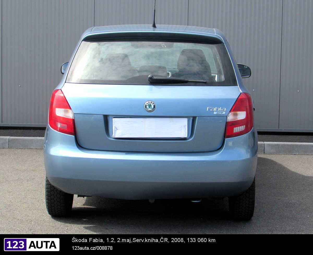 Škoda Fabia, 2008 - pohled č. 6