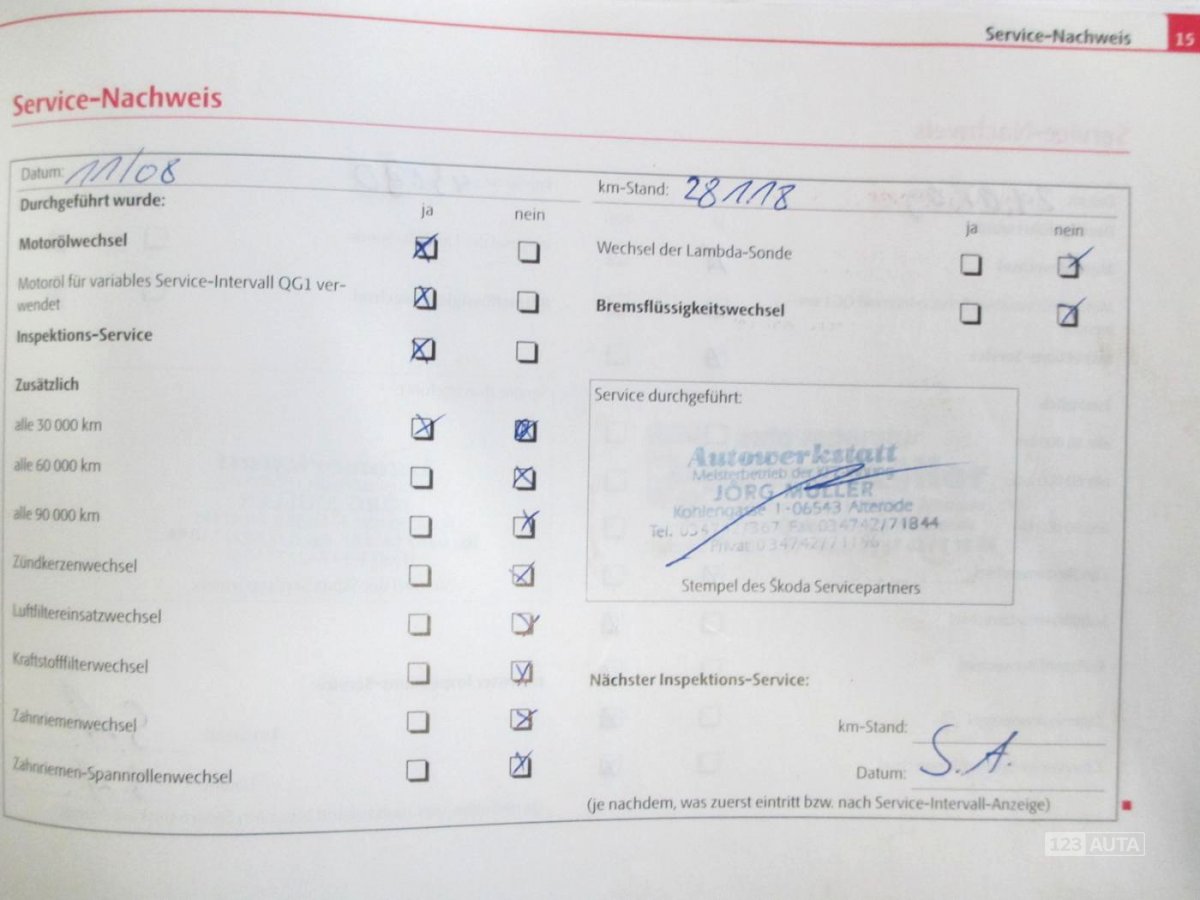 Škoda Fabia, 2007 - pohled č. 21