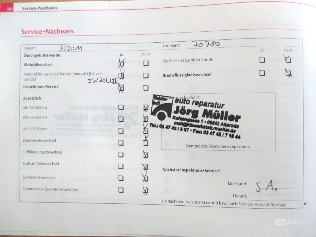 Škoda Fabia, 2007 - pohled č. 24