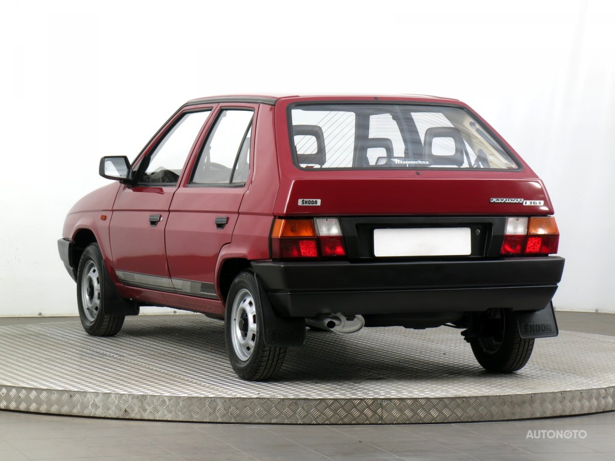 Škoda Favorit, 1989 - pohled č. 5