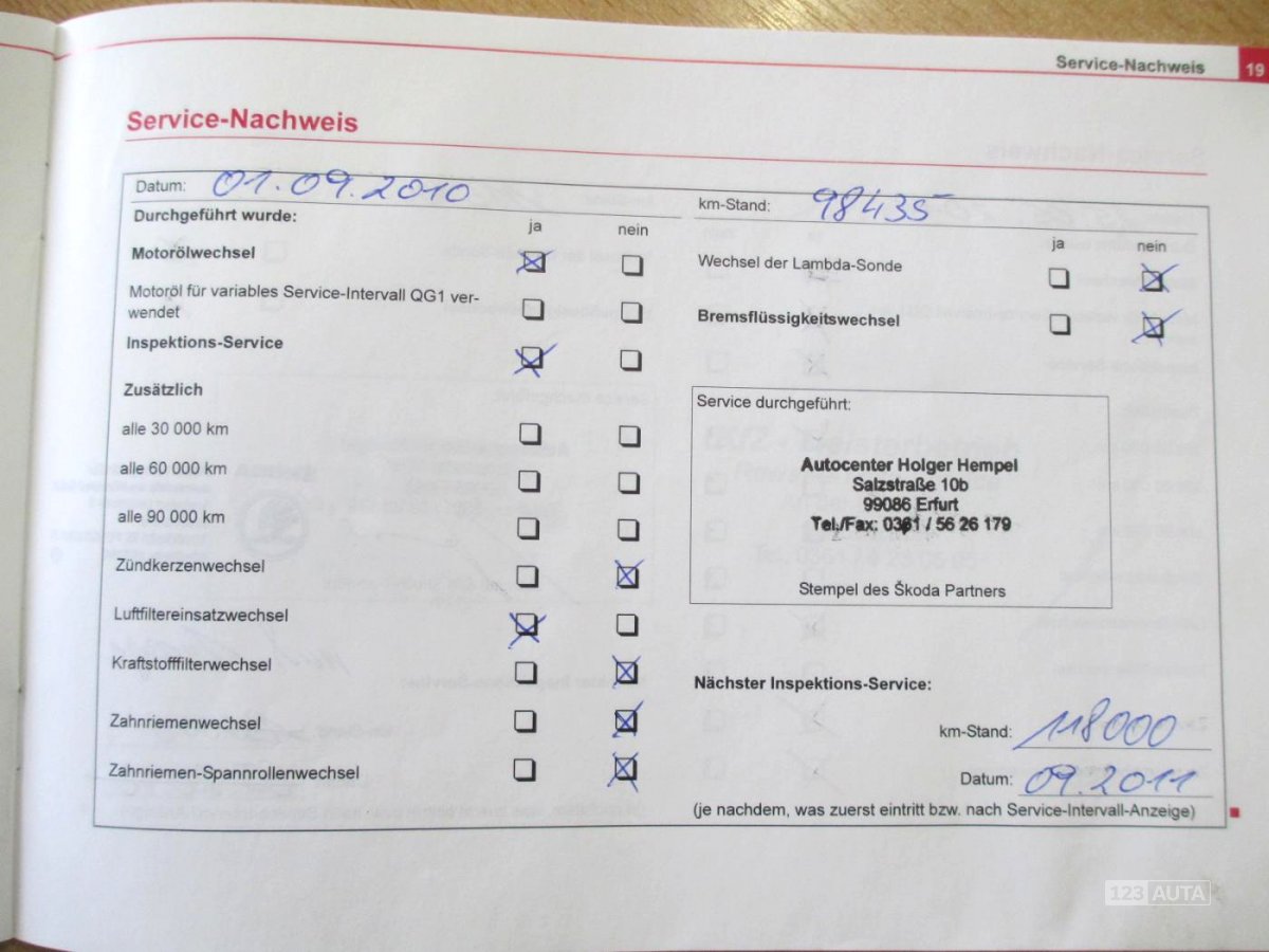Škoda Octavia, 2006 - pohled č. 28