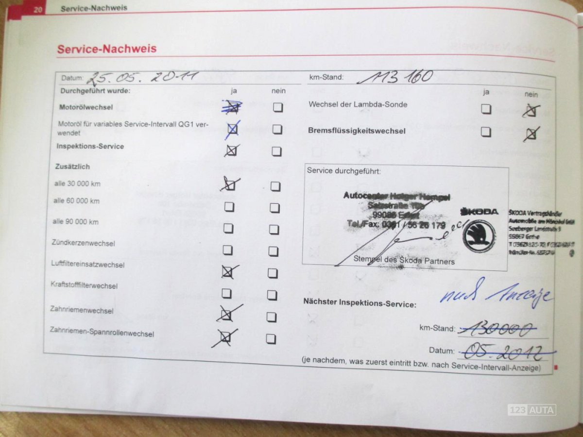 Škoda Octavia, 2006 - pohled č. 29