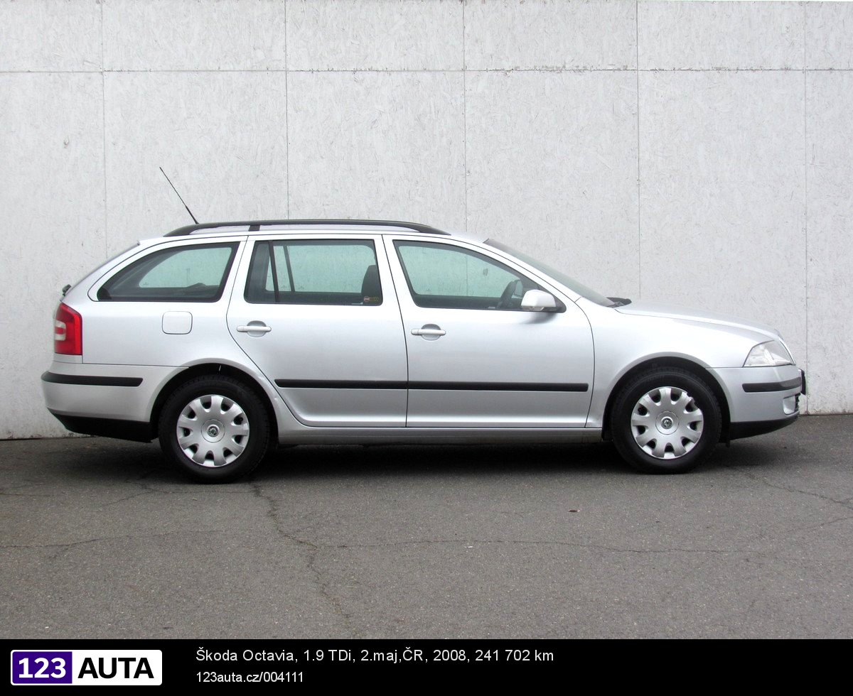 Škoda Octavia II, 2008 - pohled č. 4