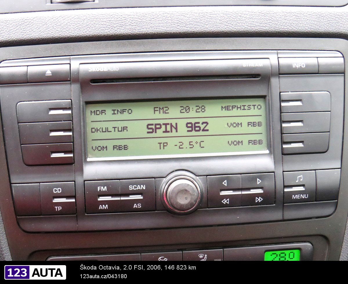 Škoda Octavia, 2006 - pohled č. 28