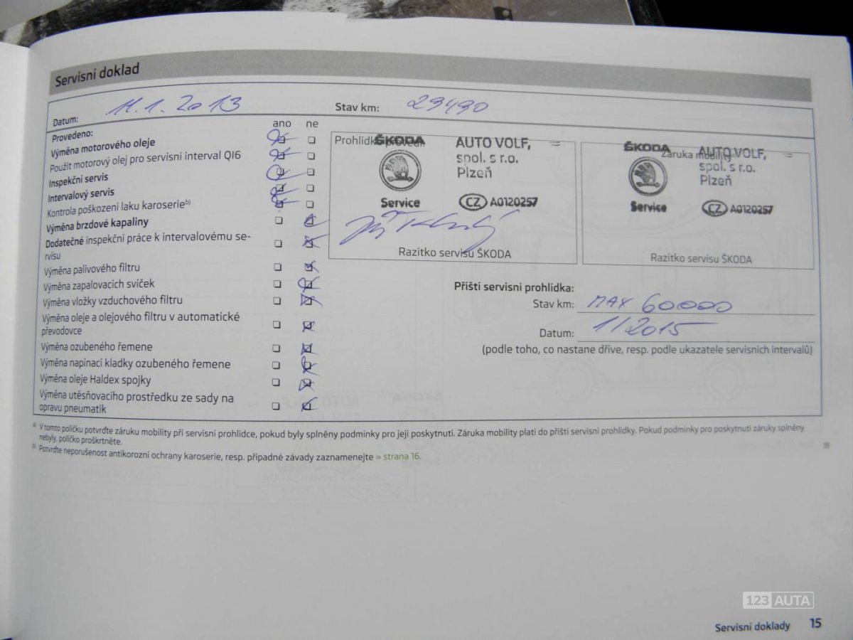 Škoda Octavia, 2012 - pohled č. 32