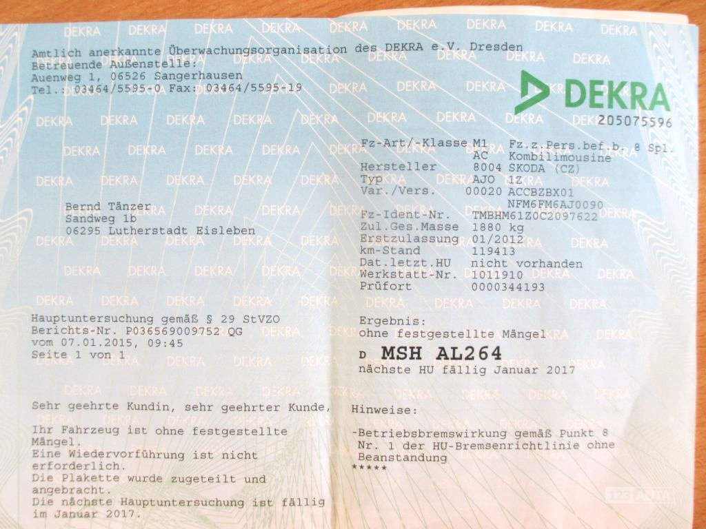 Škoda Octavia, 2012 - pohled č. 28