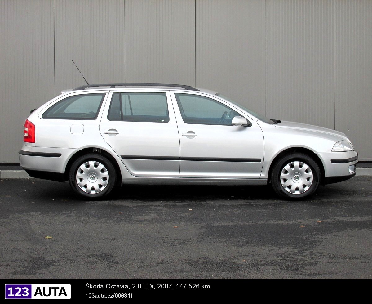 Škoda Octavia II, 2007 - pohled č. 4