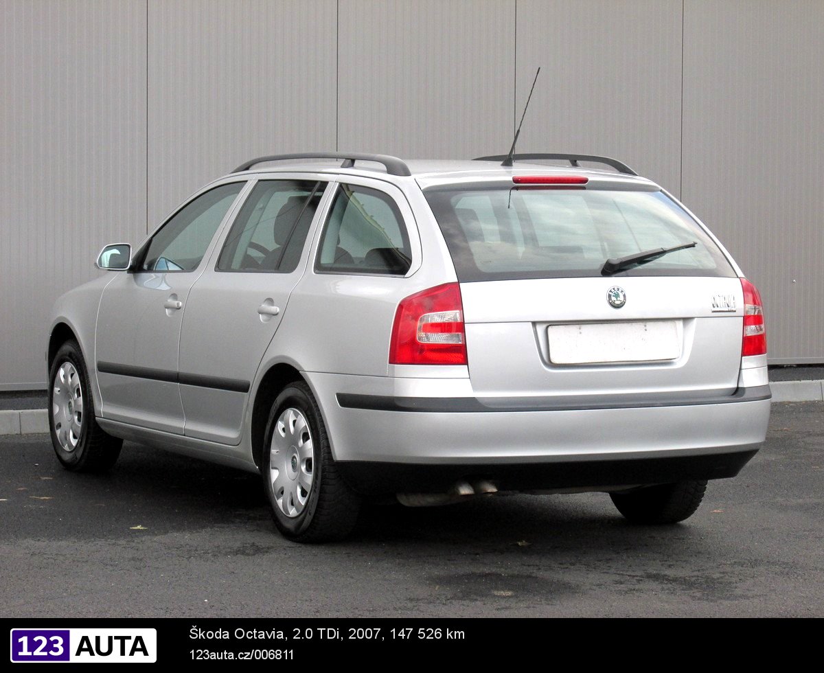 Škoda Octavia II, 2007 - pohled č. 7