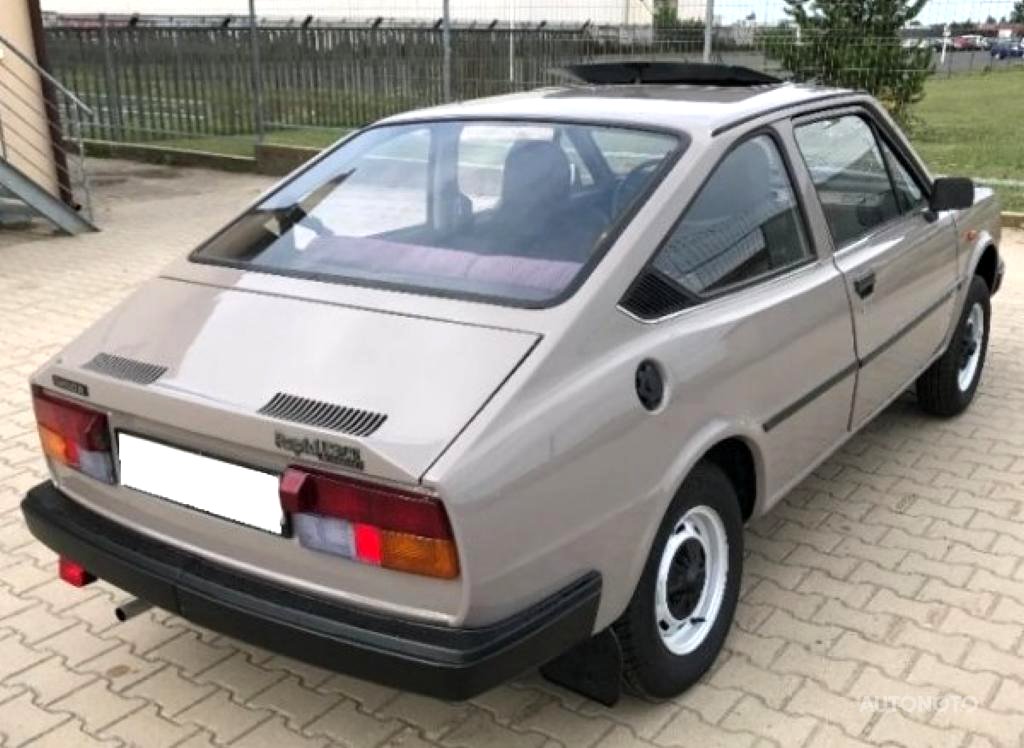 Škoda Rapid, 1987 - pohled č. 1