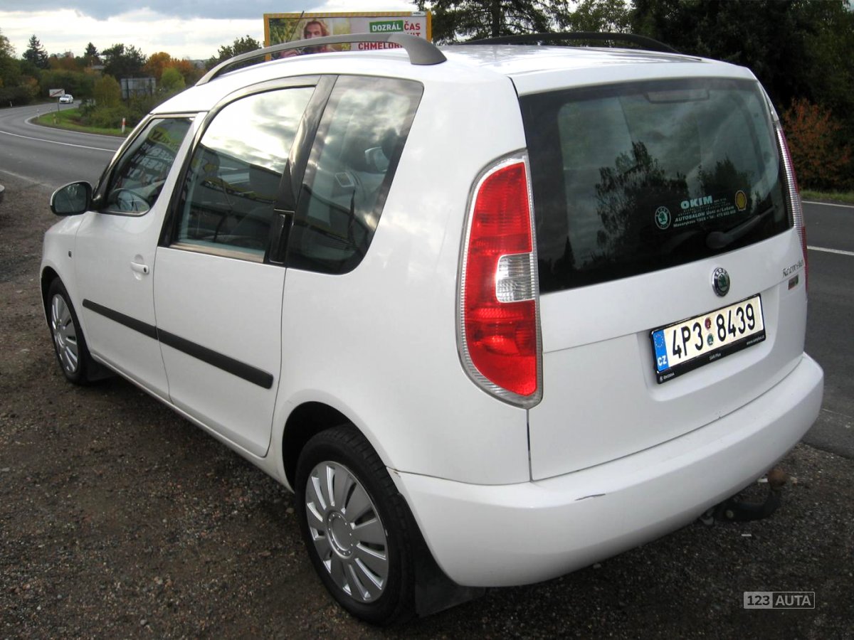 Škoda Roomster, 2006 - pohled č. 3