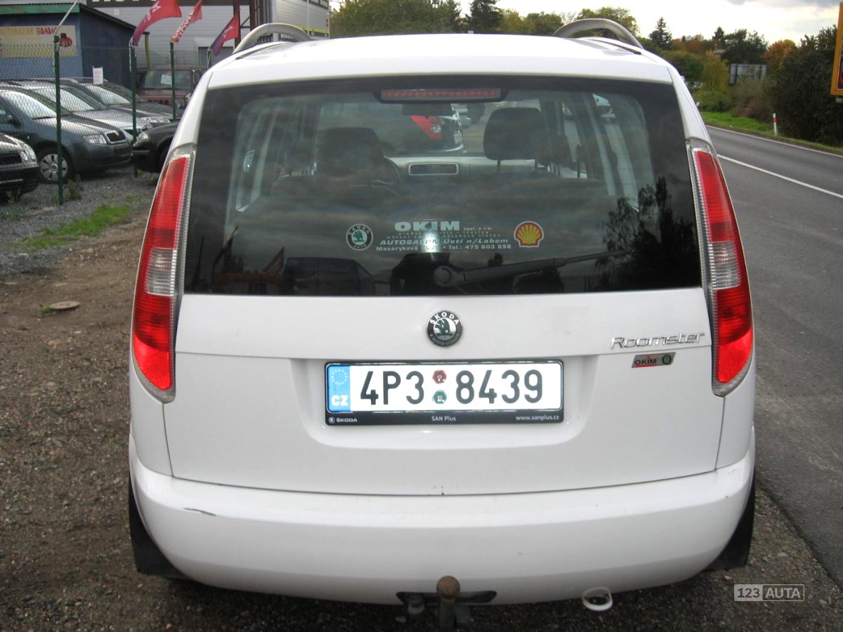 Škoda Roomster, 2006 - pohled č. 4