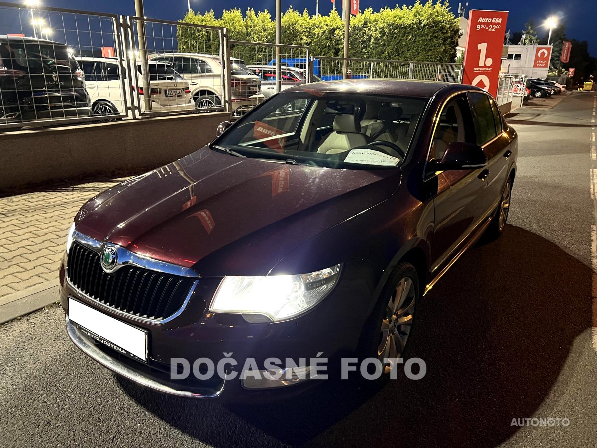 Škoda Superb II, 2008 - celkový pohled