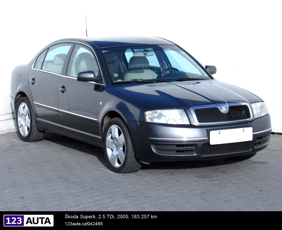 Škoda Superb, 2005 - celkový pohled