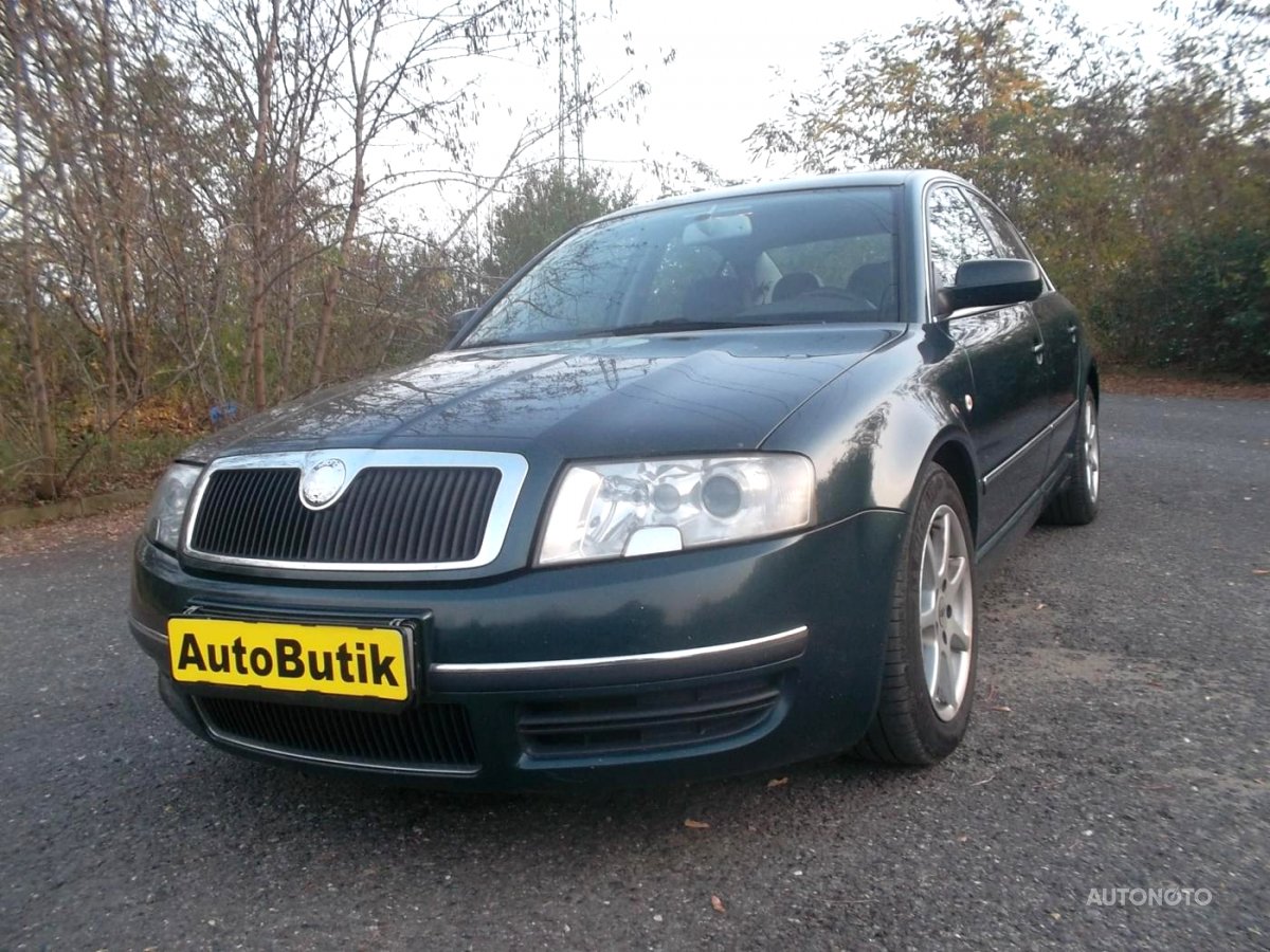 Škoda Superb, 2005 - celkový pohled