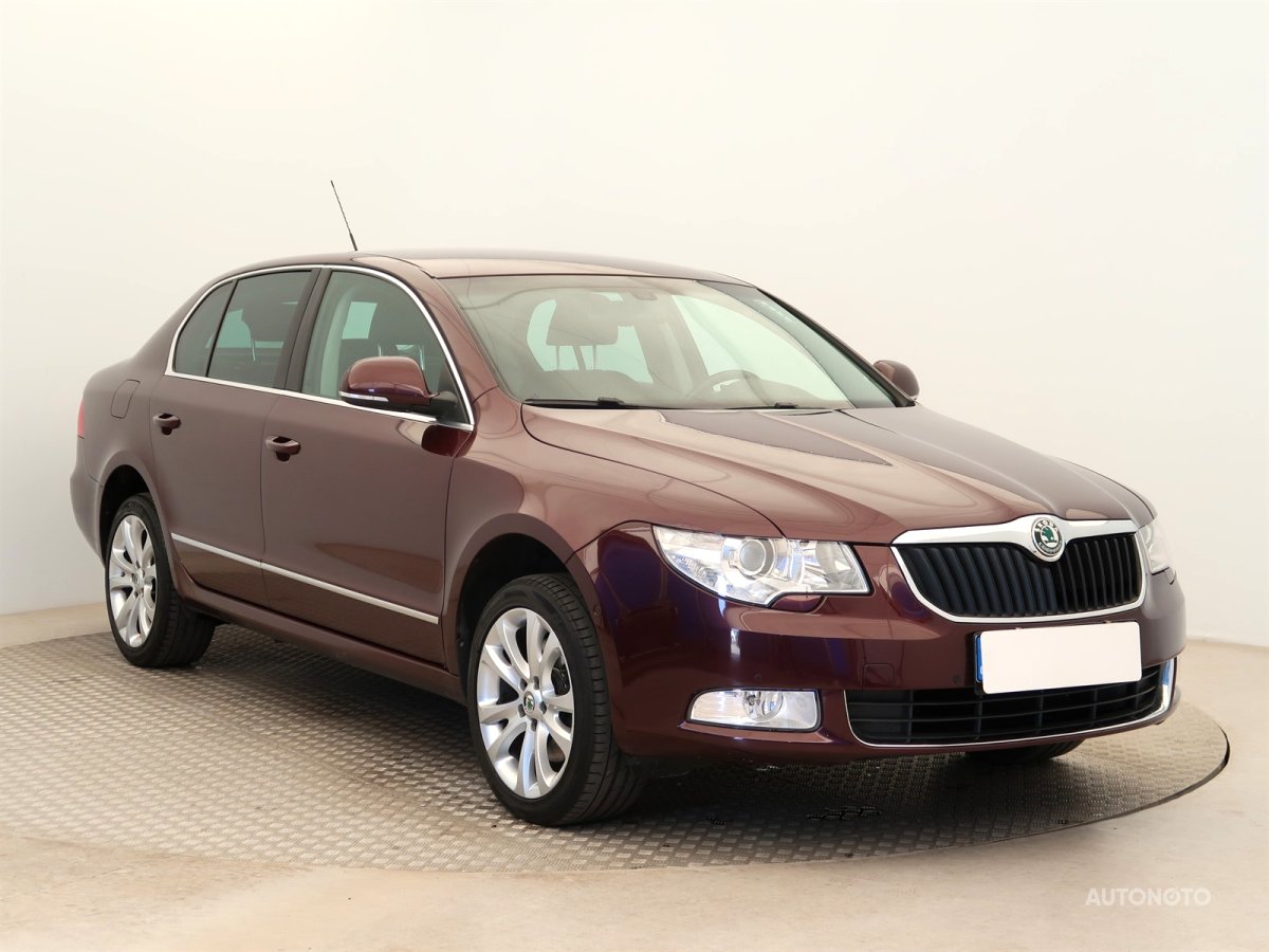 Škoda Superb, 2008 - celkový pohled