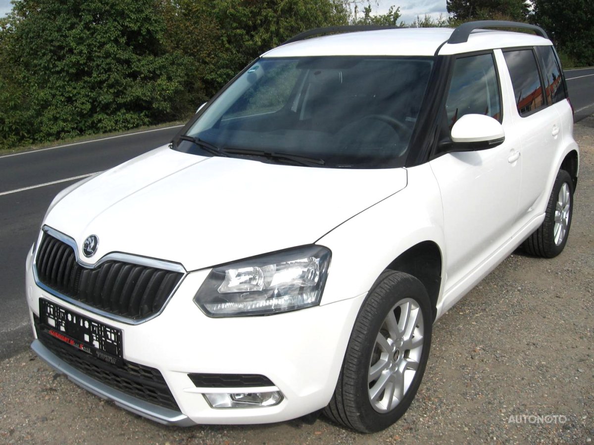 Škoda Yeti, 2016 - celkový pohled