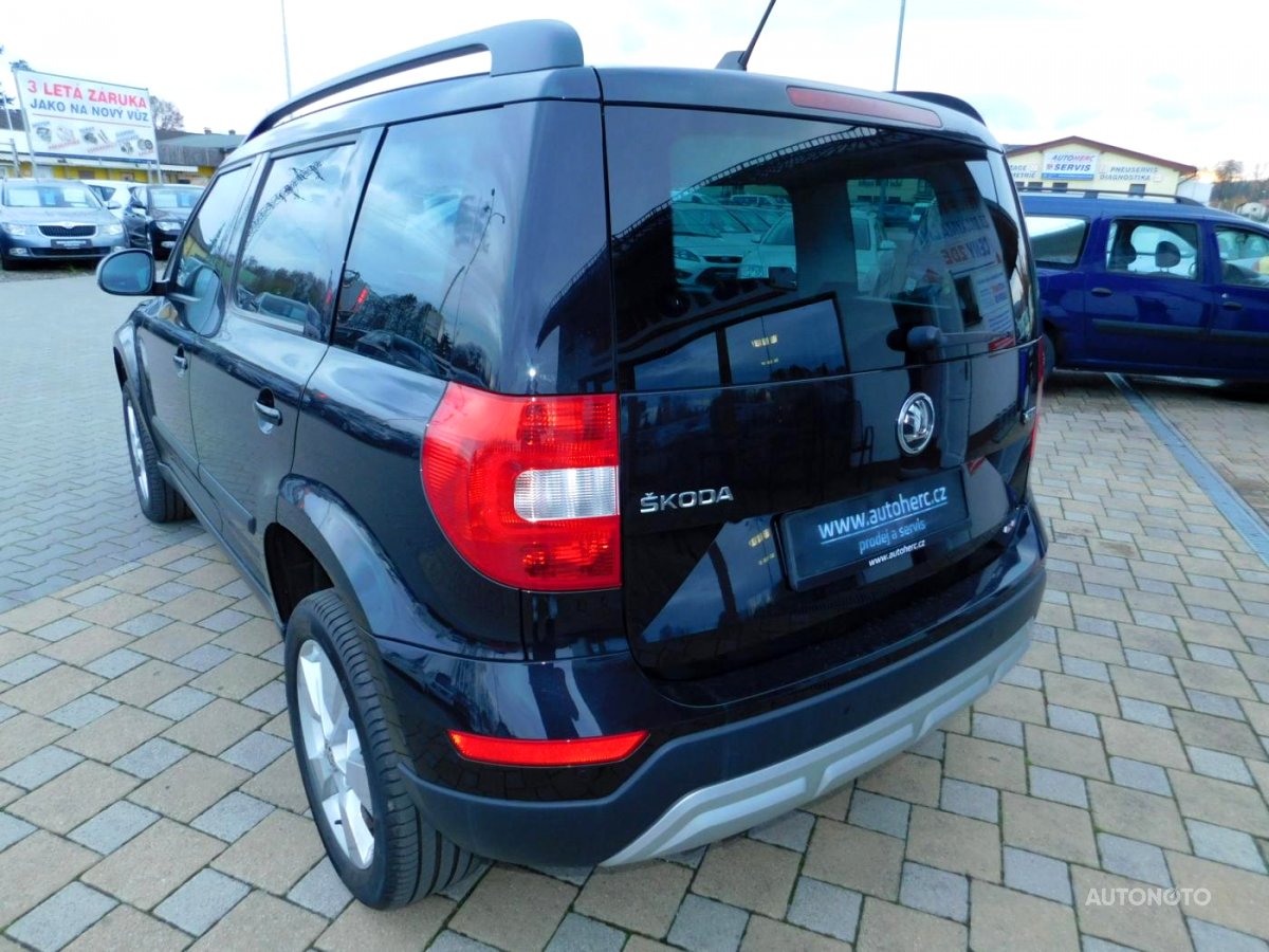 Škoda Yeti, 2014 - pohled č. 3