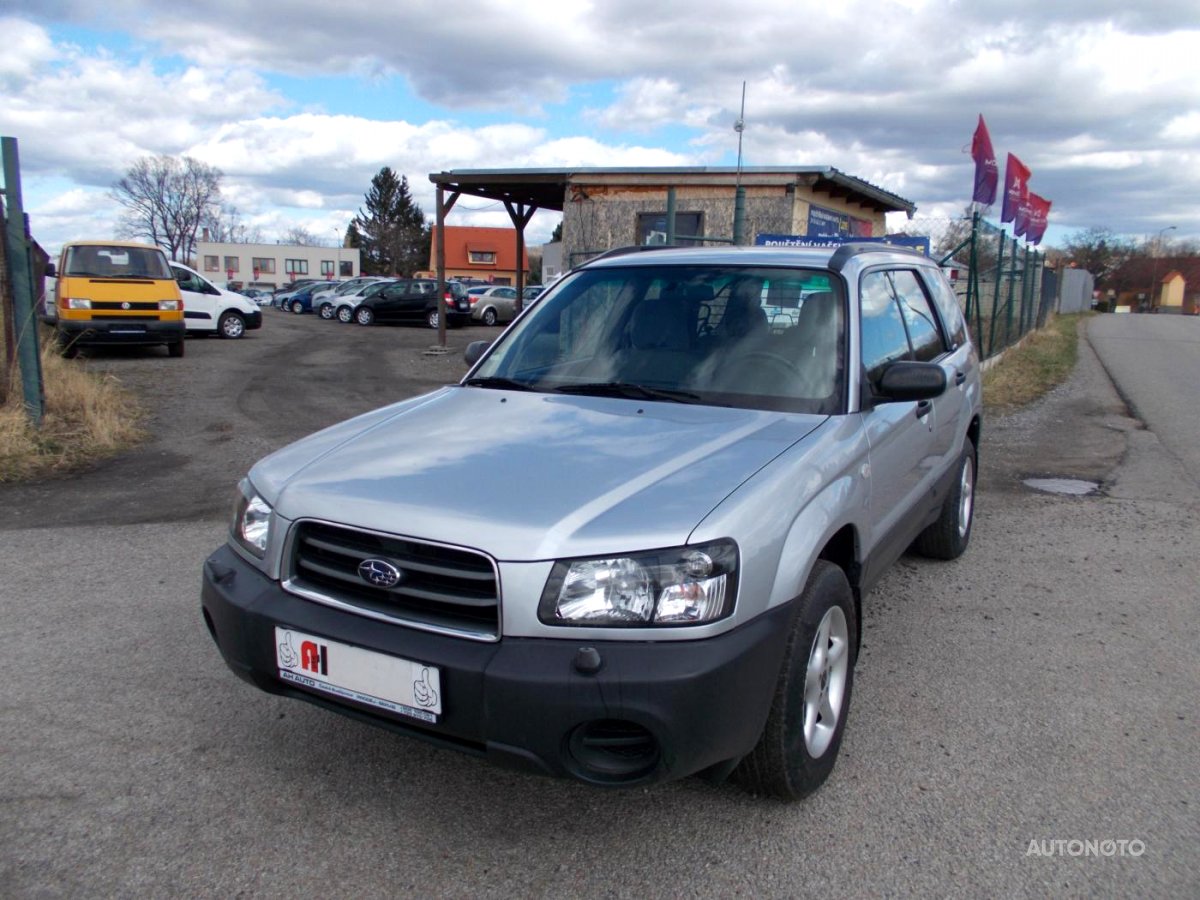 Subaru Forester, 2002 - celkový pohled