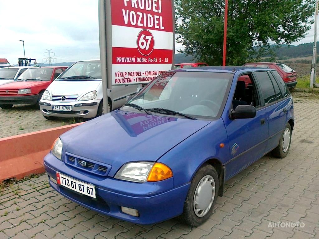 Subaru Justy, 1997 - celkový pohled