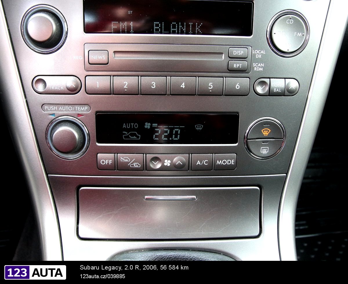 Subaru Legacy, 2006 - pohled č. 21