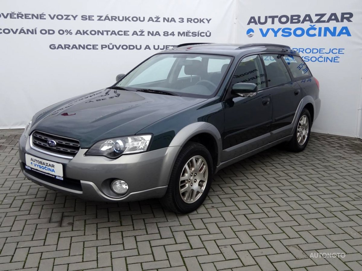 Subaru Outback, 2005 - celkový pohled