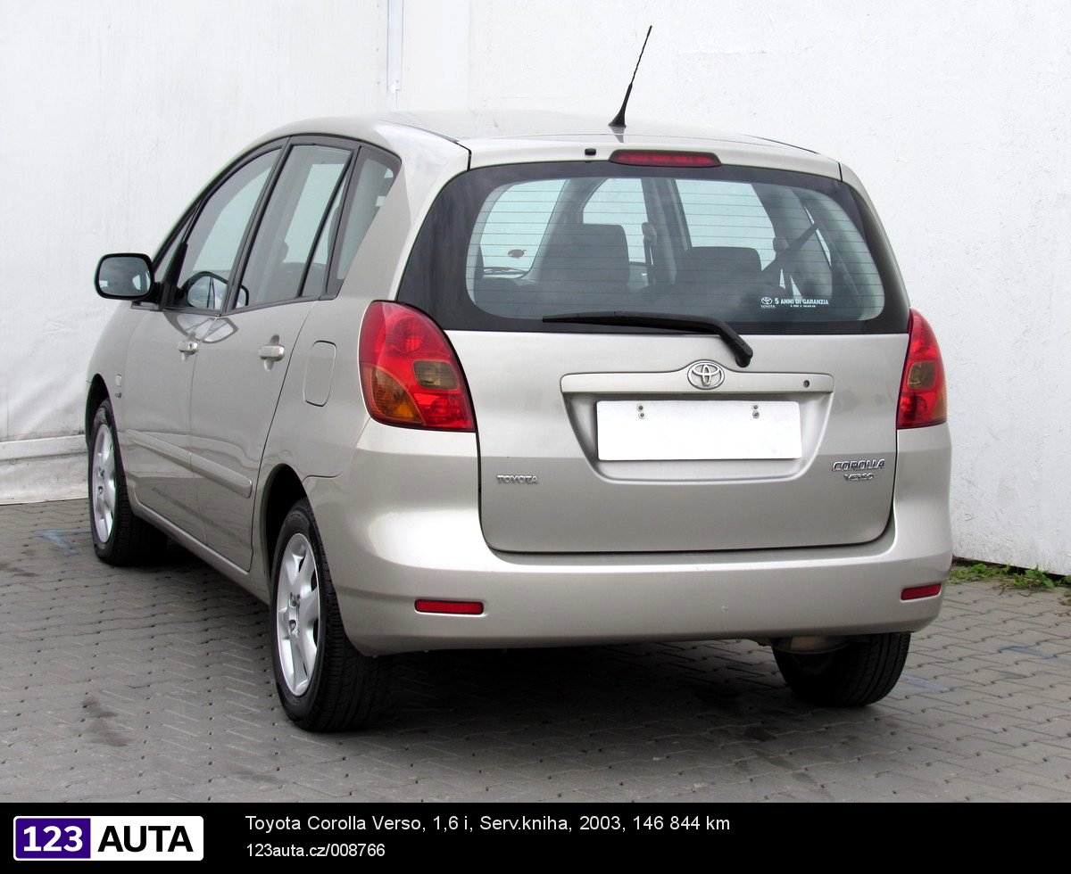 Toyota Corolla Verso, 2003 - pohled č. 7