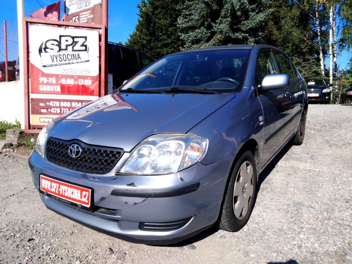 Toyota Corolla, 2004 - celkový pohled