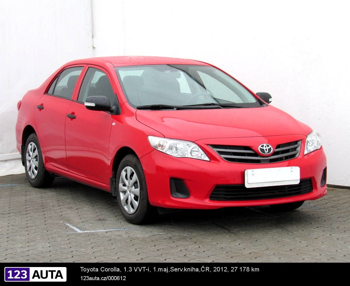 Toyota Corolla, 2012 - celkový pohled