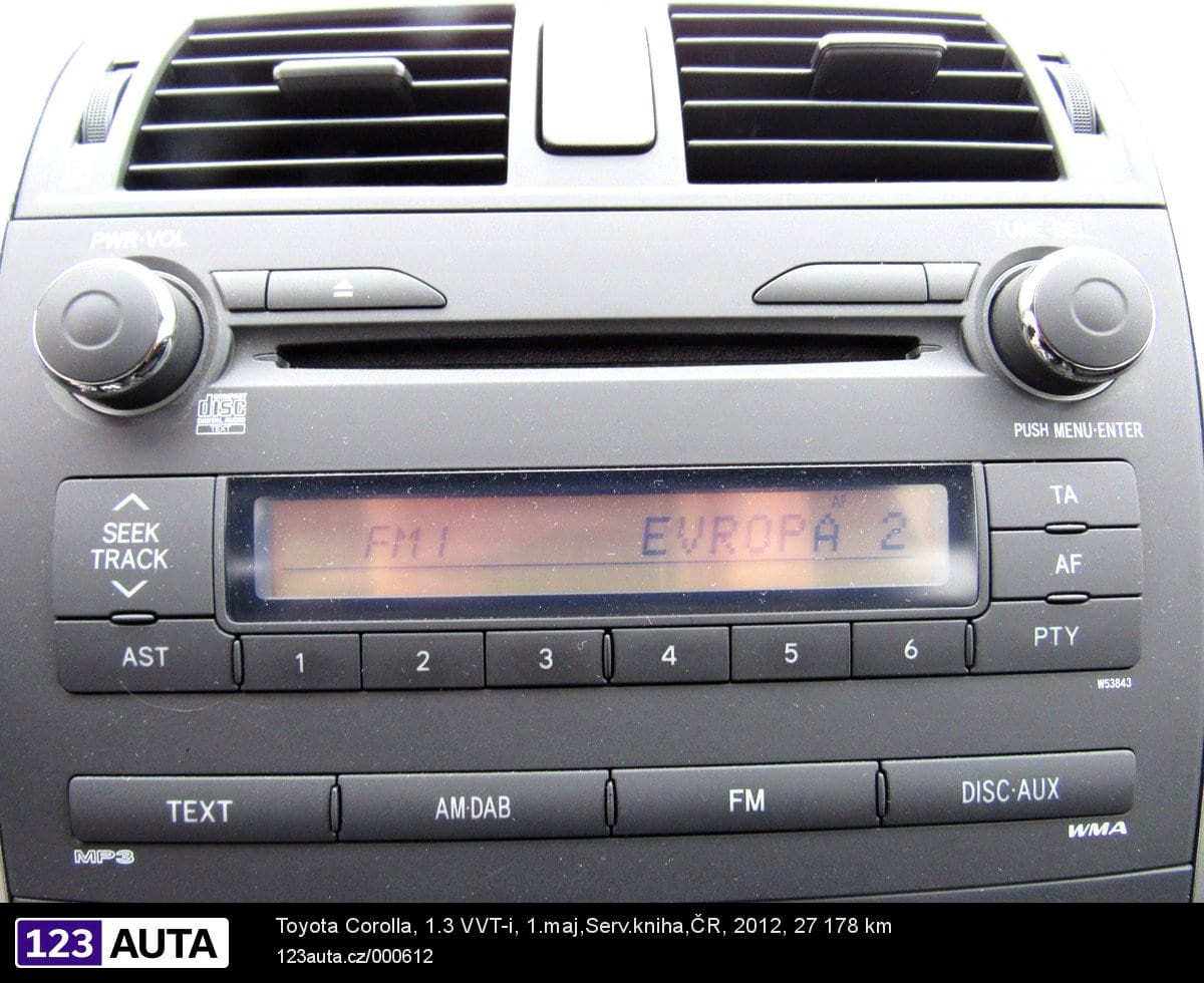 Toyota Corolla, 2012 - pohled č. 21