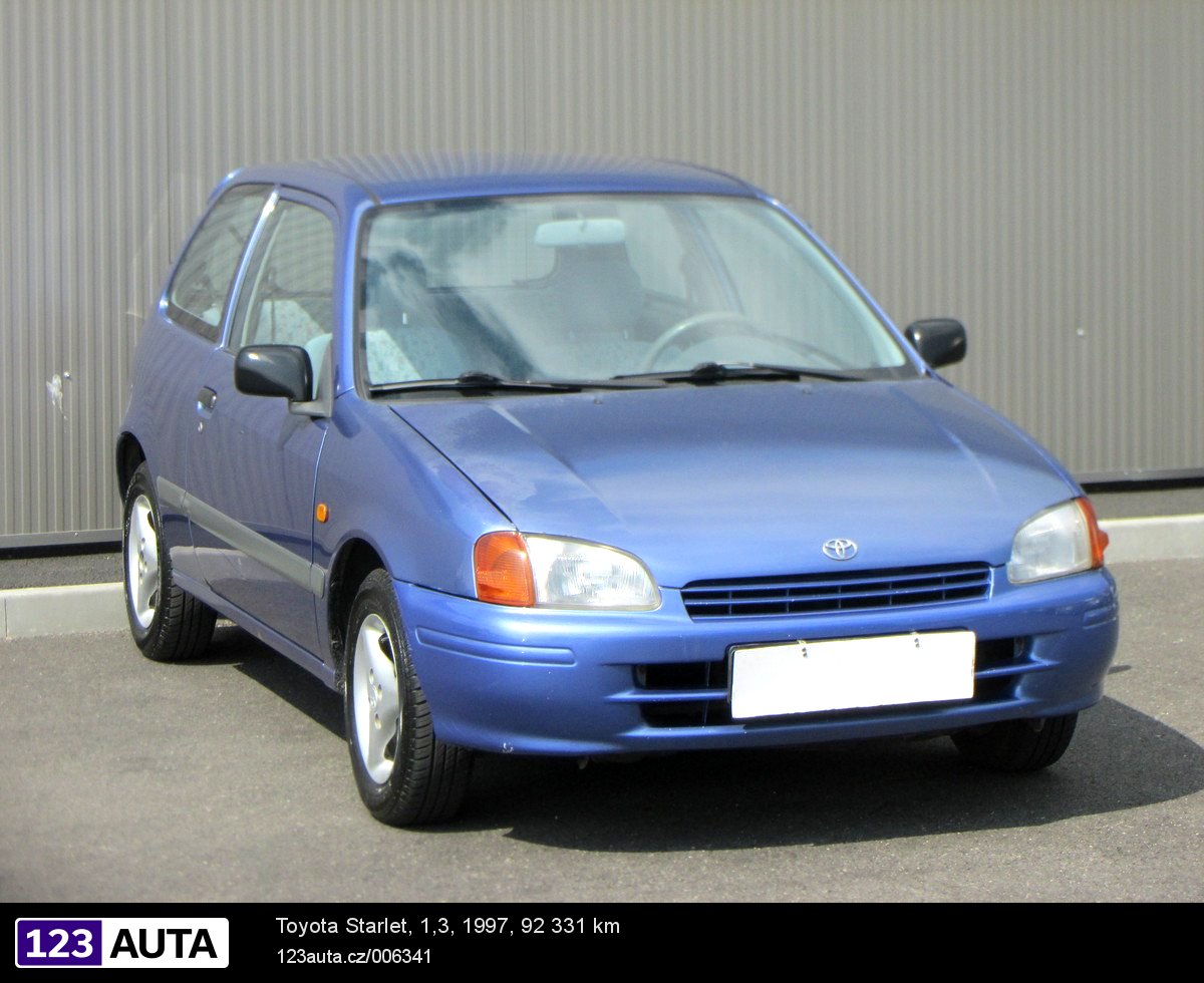 Toyota Starlet, 1997 - celkový pohled
