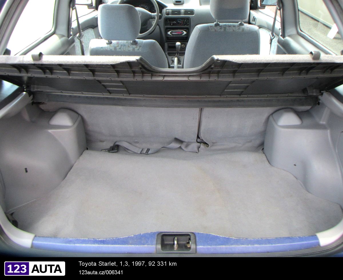 Toyota Starlet, 1997 - pohled č. 10