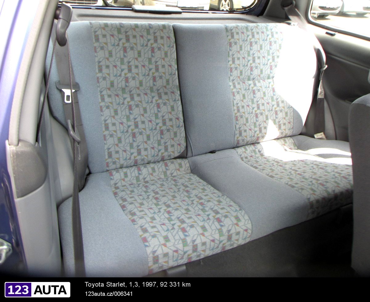 Toyota Starlet, 1997 - pohled č. 17