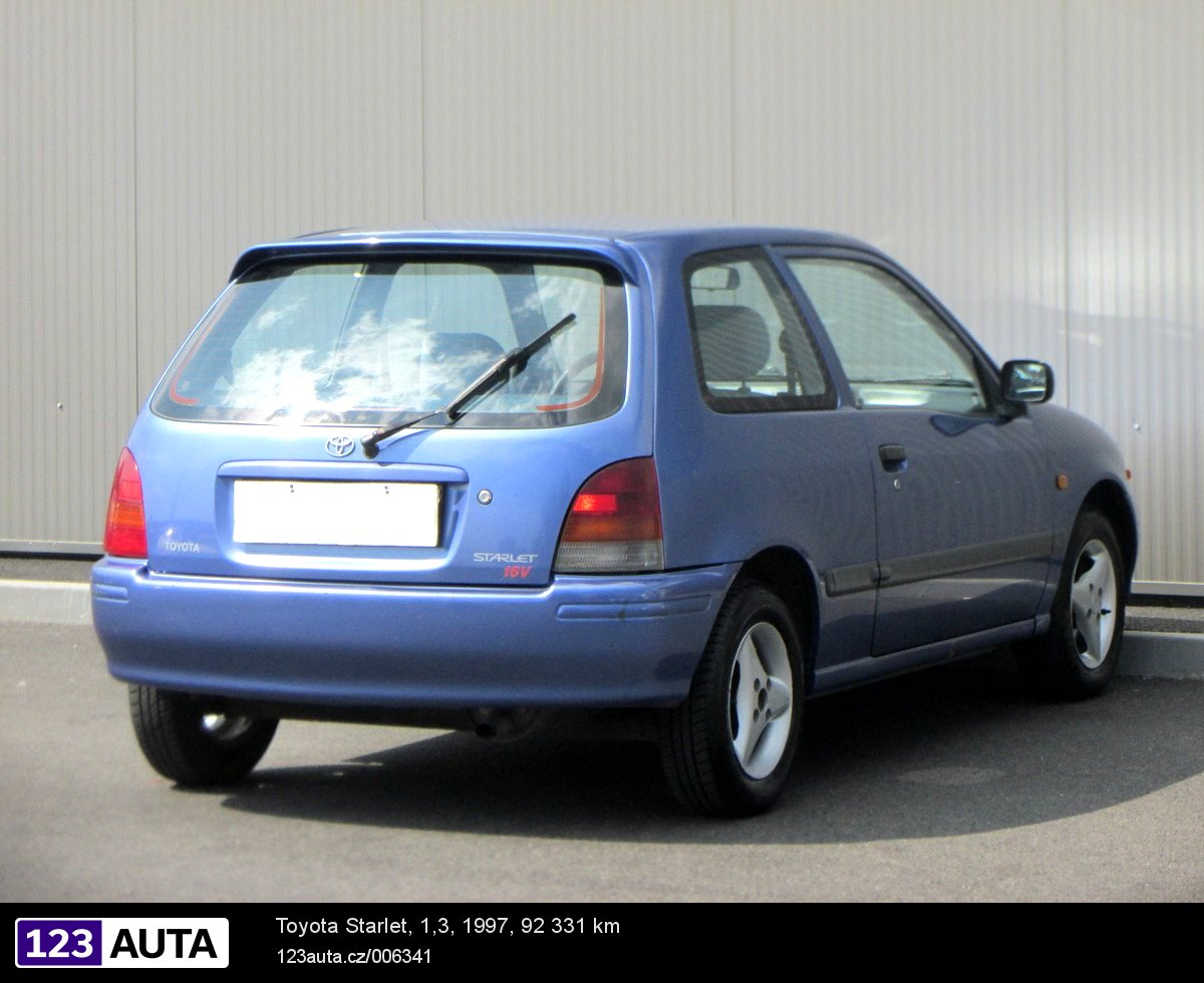 Toyota Starlet, 1997 - pohled č. 5