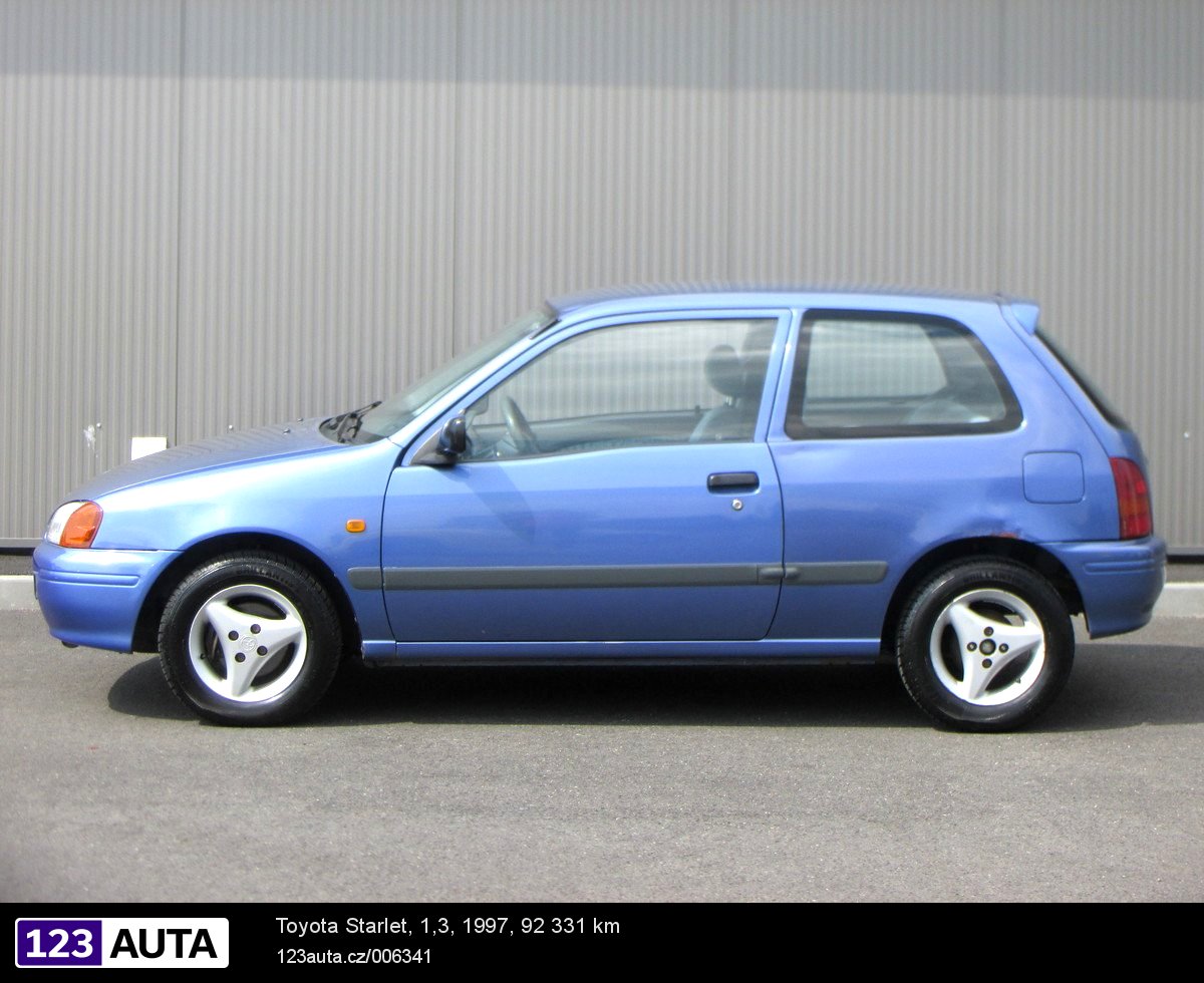 Toyota Starlet, 1997 - pohled č. 8