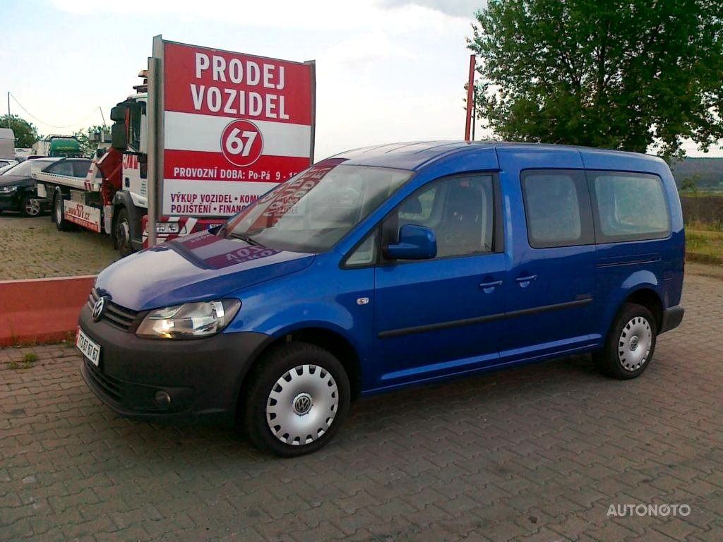 Volkswagen Caddy, 2011 - celkový pohled