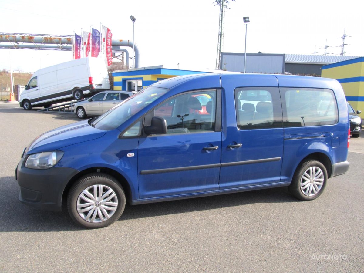 Volkswagen Caddy, 2012 - celkový pohled