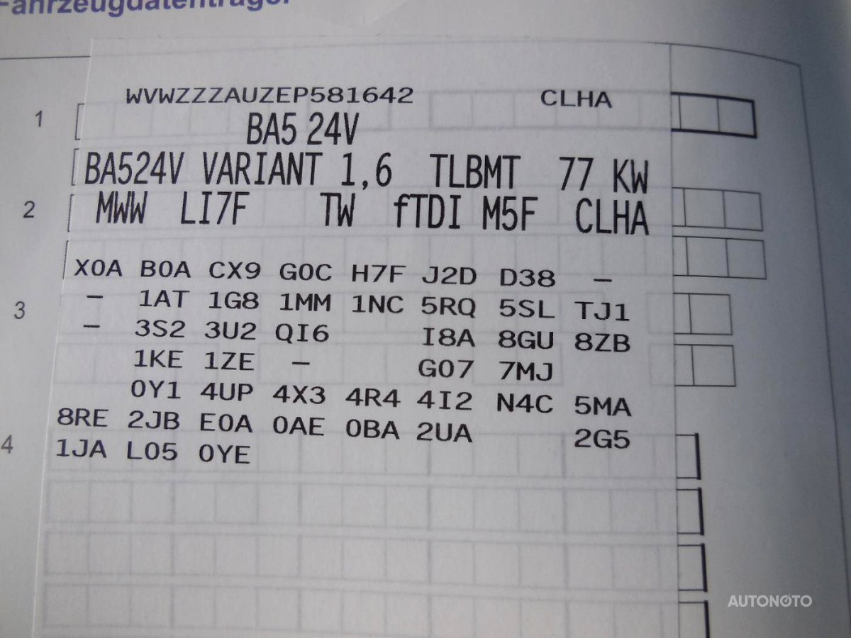 Volkswagen Golf, 2014 - pohled č. 9