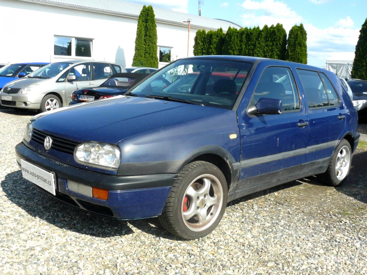 Volkswagen Golf, 1996 - celkový pohled