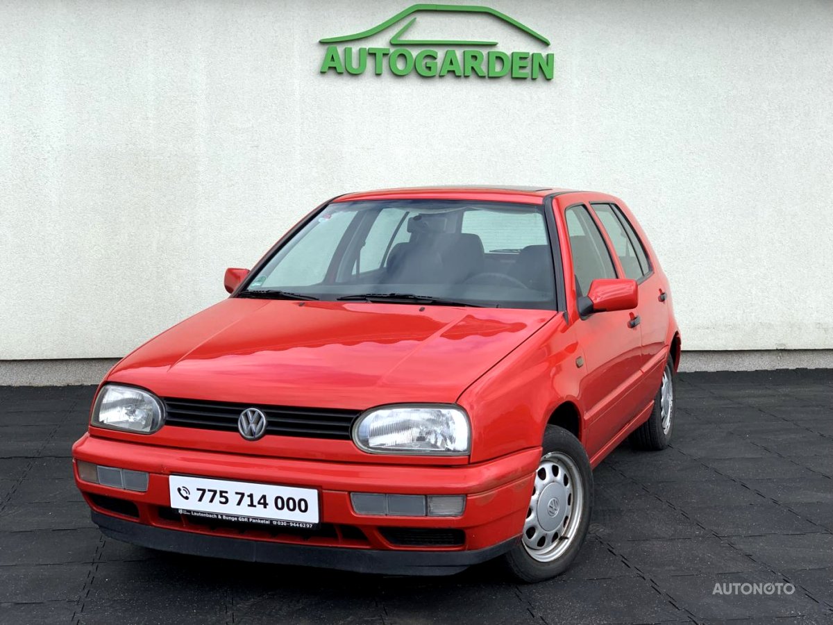 Volkswagen Golf, 1997 - celkový pohled