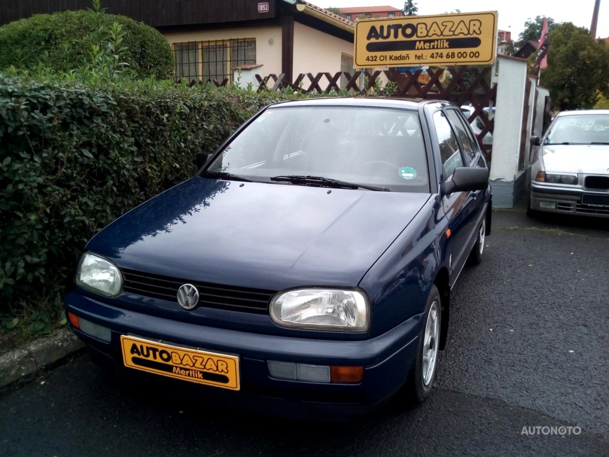 Volkswagen Golf, 1996 - celkový pohled