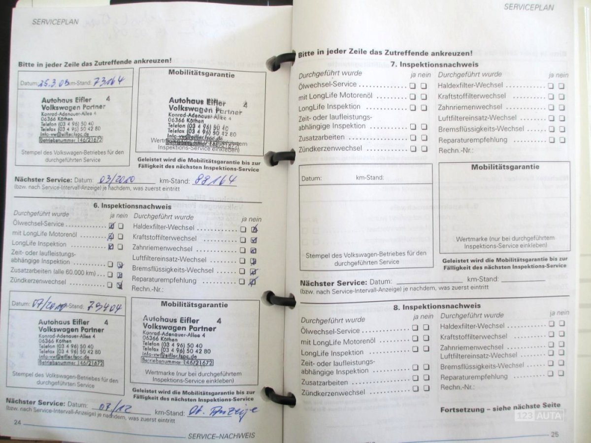 Volkswagen Golf, 2001 - pohled č. 22