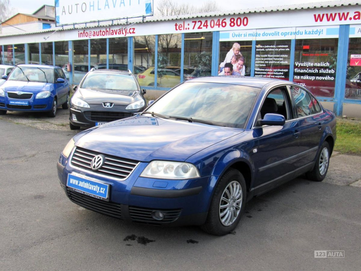 Volkswagen Passat, 2002 - celkový pohled
