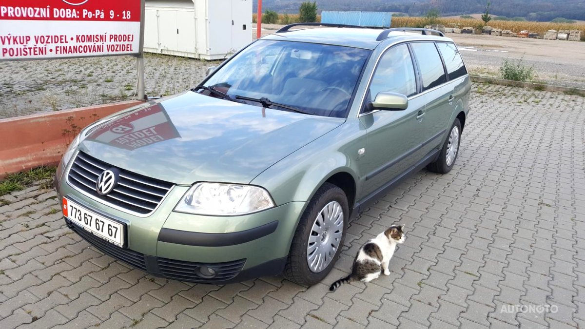 Volkswagen Passat, 2002 - celkový pohled