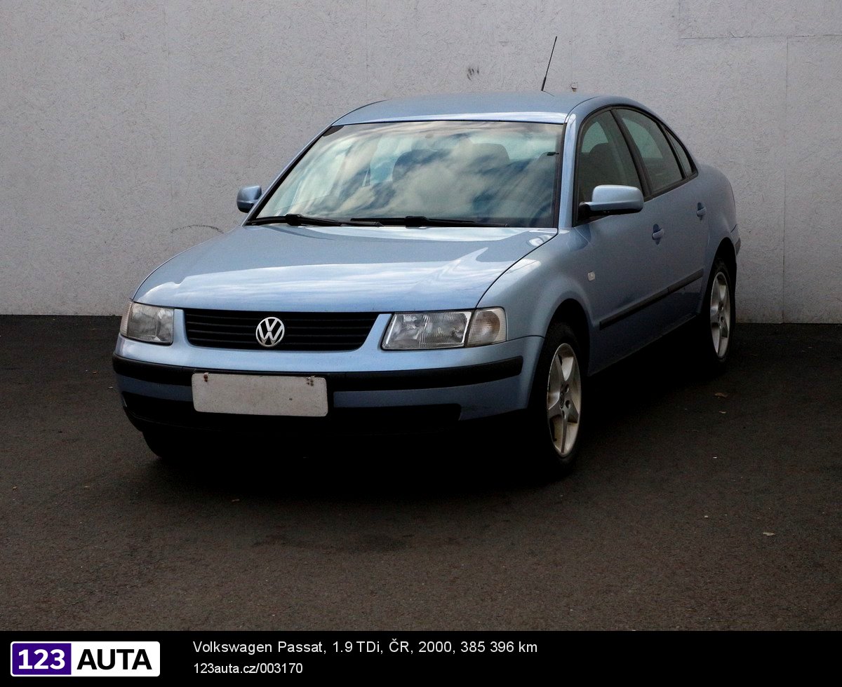 Volkswagen Passat, 2001 - pohled č. 3